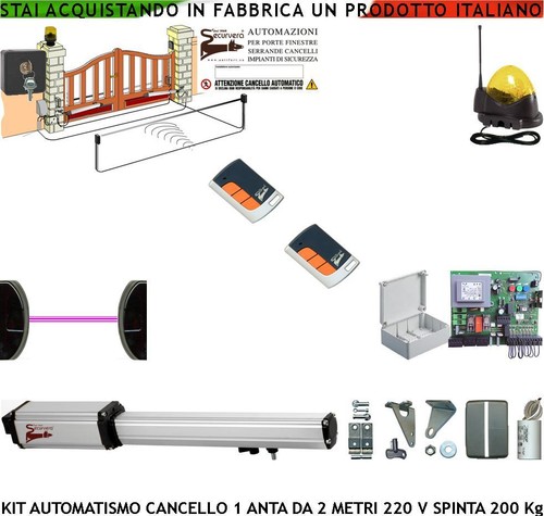 Kit automatismo cancello - kit,