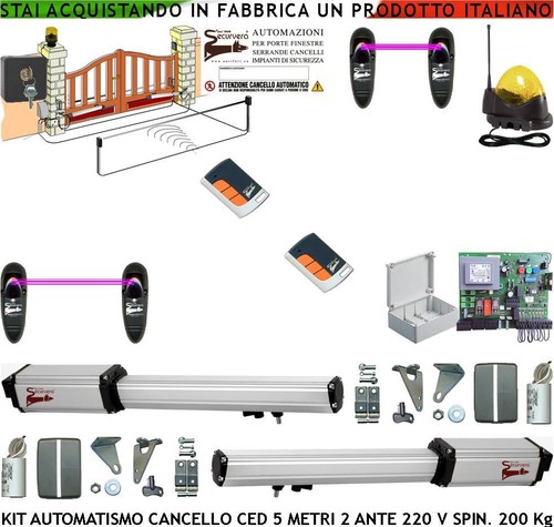 Automatismo cancello 2 - mt,