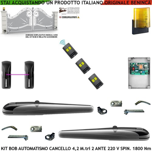 Benincà kit bob automatismo - kit,