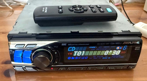Alpine cda 9851j - lettore, cd